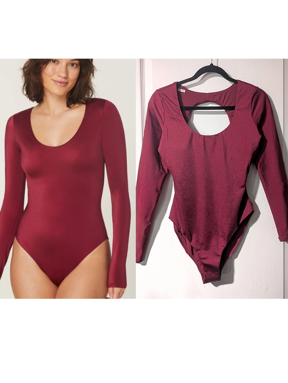 Andie | The Torquay Long Sleeve One Piece In Sangria